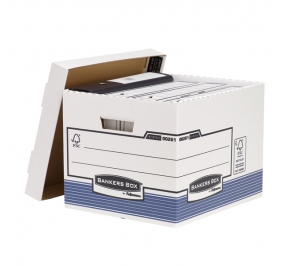 SCATOLA ARCHIVIO FELLOWES 33,5X40,4X29,2 BANKERS CON COPERCHIO