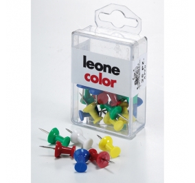 PUSH PINS COLORATI PER CARTINE LEONE DELL'ERA CF.25