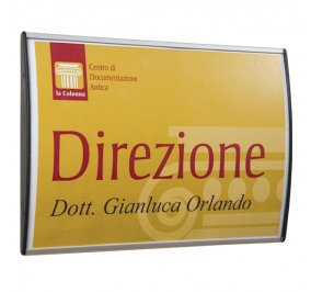 TARGA WALL SIGN ARKOS CM 10X15
