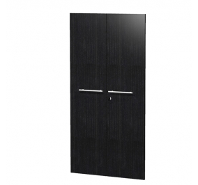 ANTE COPPIA MEDIO/ALTE LINEA FORMA CM.80X153,8 H NERO VENATO FRASSINO Colore nero ven. frassino