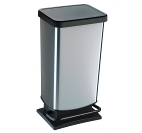 PATTUMIERA ROTHO C/COPERCHIO A PEDALE LT .40 35X26X68