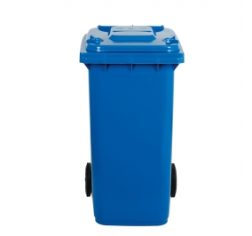 BIDONI CARRELLATI CAPACITA' LT.240 BLU Colore Blu