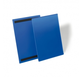 BUSTE PER IDENTIFICAZIONE BANDE MAGNETICHE A4 VERTICALE CF.50 Colore blu
