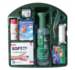 KIT PRONTO SOCCORSO PVS OCULARE USTIONE MEDICAZIONE K9