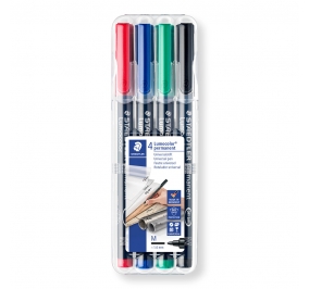 PENNARELLO  STAEDTLER LUMOCOLOR MM 06 CF.4 ASSORTITI Colore 4 Colori assortiti