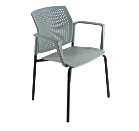 SEDIA MEETING LGSPBR Colore Azzurro Misure cm 78Hx54Px46L