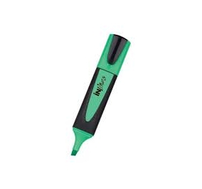 EVIDENZIATORE IN-LINEA VERDE Colore Verde