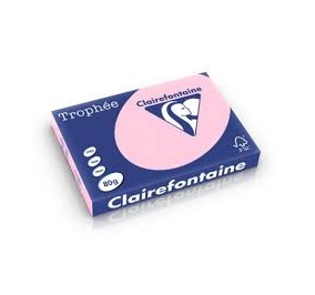 RISMA CLAIREFONTAINETROPHE A3 GR.80 FF500 ROSA Colore Rosa