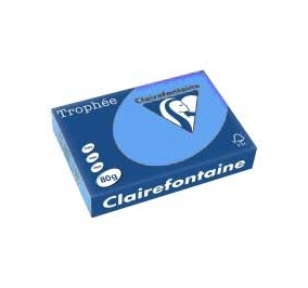 RISMA CLAIREFONTAINETROPHE A4 GR.80 FF500 BLU ROYAL Colore Blu royal