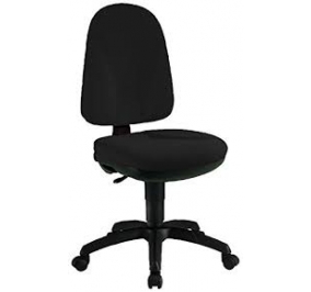 sedia operativa ergonomica team colore nero misure cm 107/119x63px48h