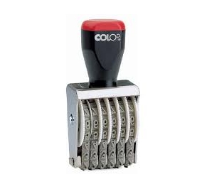 TIMBRO NUMERATORE COLOP 6 BANDE MM7