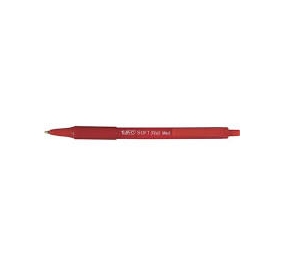 PENNA SFERA BIC SOFTFEEL CLIC GRIP ROSSO CF.12 Colore Rosso