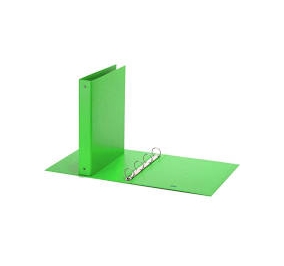 COPERTINA NEON PPL 22X30 4 ANELLI D.30 VERDE Colore Verde