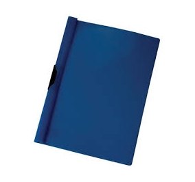 CARTELLA POLIPROPILENE CLIP BLU Colore Blu
