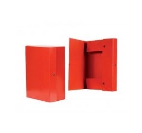 CARTELLA PRESPAN IN LINEA CON BOTTONE DORSO 10 ROSSO Colore Rosso