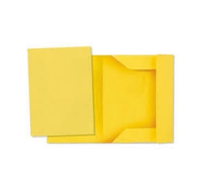 CARTELLA MANILLA 3 LEMBI 25X33 SENZA STAMPA GIALLO Colore Giallo