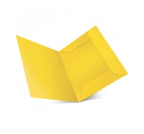 CARTELLA BRISTOL 3 LEMBI CON STAMPA FRASCHINI 25X33 CF.25 GIALLO Colore Giallo