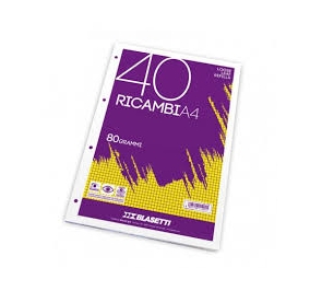 RICAMBIO MAXI  CM.21X29,7FF.40 4MM