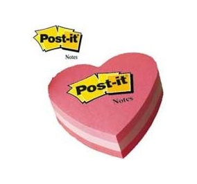 BLOCCO 3M POST-IT CUORE FF225
