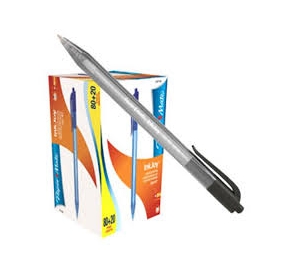 PENNA A SFERA SCATTO INKJOY 100 RT NERO CF.80+20 Colore Nero