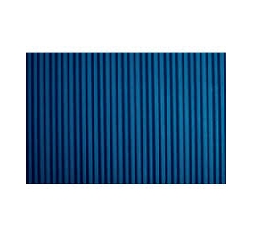 CARTONE ONDULATO 50X70 CF.10 BLU Colore Blu