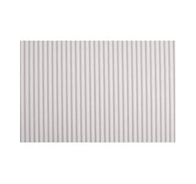 CARTONE ONDULATO 50X70 CF.10 BIANCO Colore Bianco