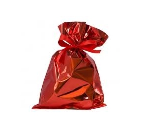 BUSTE PPL MET. M/P 20X35CM CF50*ROSSO Colore Rosso