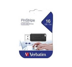 PEN DRIVE VERBATIM PINSTRIPE 16GB USB 3.0 49316