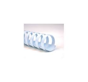 SPIRALE GBC PLASTICA MM.10 CF.100 BIANCO Colore Bianco