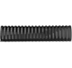 SPIRALE GBC PLASTICA MM.38 OVALE CF.50 NERO Colore Nero