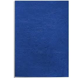 CARTONCINI DA 250 G, PER LA RILEGATURA F.TO A4 CF.100 FOGLI, FSC BLU ROYAL Colore Blu Royal