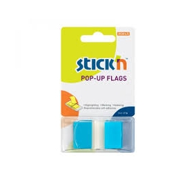 SEGNAPAGINA POP-UP MM.45X25 CF.50 BLU Colore Blu