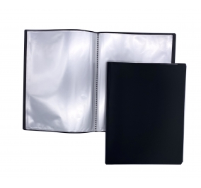 PORTALISTINO IN-LINEA MORBIDO A4 30 BUSTE NERO Colore Nero