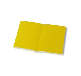 CARTELLA MANILLA SEMPLICE 25X34 SENZA STAMPA GIALLO Colore Giallo