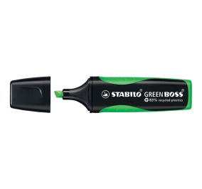 EVIDENZIATORE STABILO GREEN BOSS VERDE Colore Verde