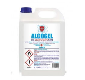 DISINFETTANTE ALCOGEL/GEL IGIENIZZANTE MANI 5KG "PRESIDIO MEDICO CHIRURGICO"