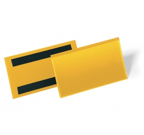TASCHE CON BANDE MAGNETICHE MM.150X67 GIALLO CF.50 Colore giallo