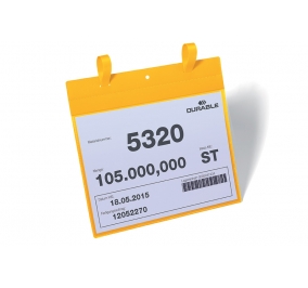 BUSTE CON FASCETTE DI AGGANCIO CM.29,7X21 ORIZZONTALE GIALLO CF.50 Colore giallo