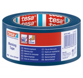 NASTRO PER SEGNALAZIONI DI SICUREZZA IN PVC MM.33X50 MT. AZZURRO Colore Azzurro