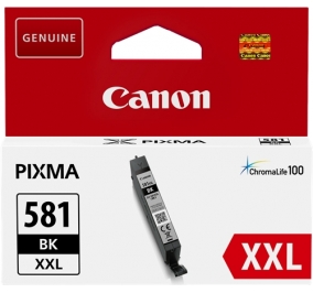 Canon Cartuccia inkjet altissima resa ChromaLife 100 CLI-581BK XXL nero 1998C001