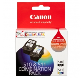 Canon Conf. 2 serbatoi inchiostro blister PG-510/CL-511 nero +colore 2970B010