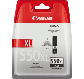 Canon Serbatoio inchiostro alta capacit ink pigmentato blister Chromalife 100+ PGI-550XL PGBK nero 6431B004