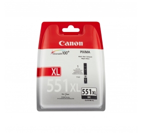 Canon Serbatoio inchiostro alta capacit blister Chromalife 100+ CLI-551XL BK nero 6443B004