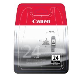 Canon Serbatoio inchiostro blister security BCI-24 BK nero 6881A063