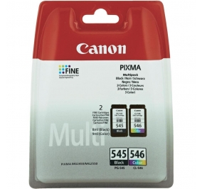 Canon Conf. 2 cartucce inkjet blister Multipack PG-545/CL-546 nero +colore 8287B005