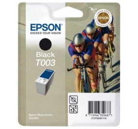 Epson Cartuccia inkjet blister RS+RF Stylus Color T003 nero C13T00301120