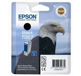 Epson Cartuccia inkjet blister RS+RF T007 nero C13T00740120
