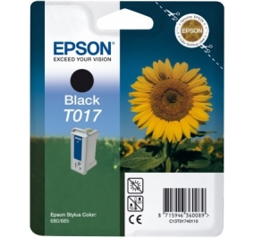 Epson Cartuccia inkjet blister RS+RF T017 nero C13T01740120