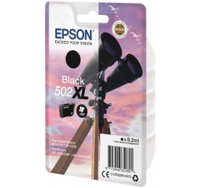 Epson Cartuccia inkjet alta capacit binocolo 502XL nero C13T02W14010