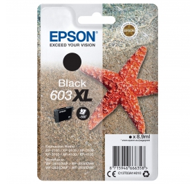 Epson Cartuccia inkjet alta resa Stella marina 603XL nero C13T03A14010